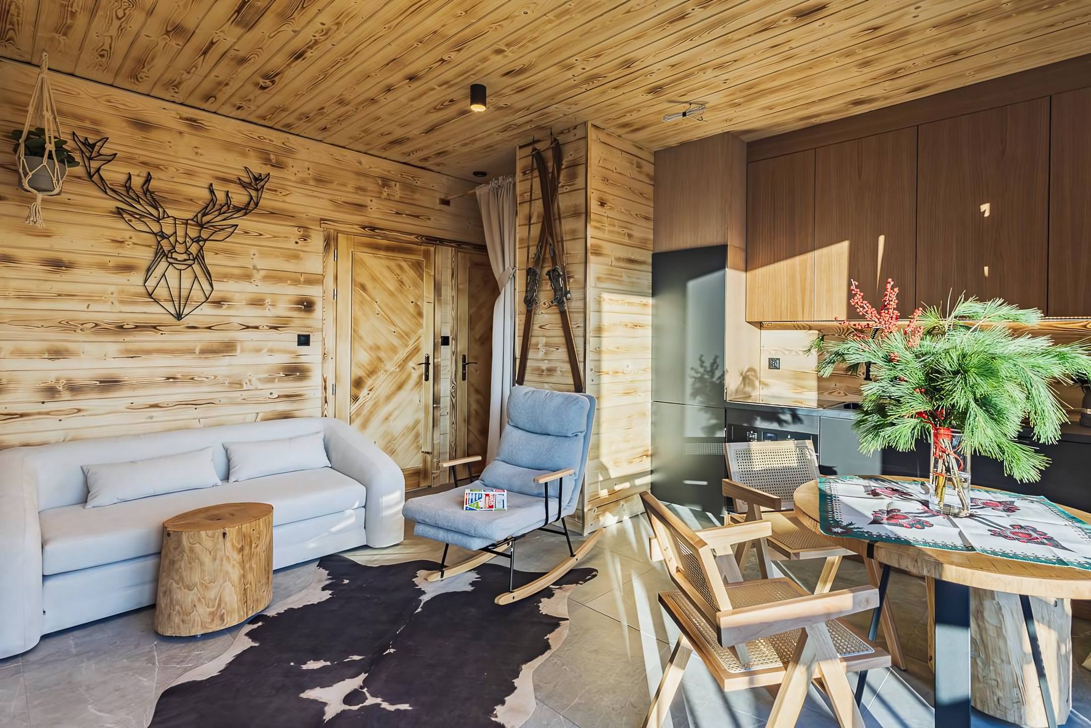 Salon z aneksem kuchennym